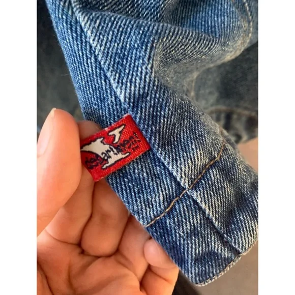 Department of Youth Cotton Laced Jean Jacket - Picture 6 of 6